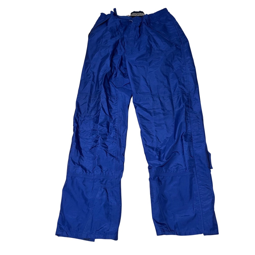 Vintage Marmot State of the Sport Gore-Tex Pants Blue Nylon Shell Mens L 31x31.5